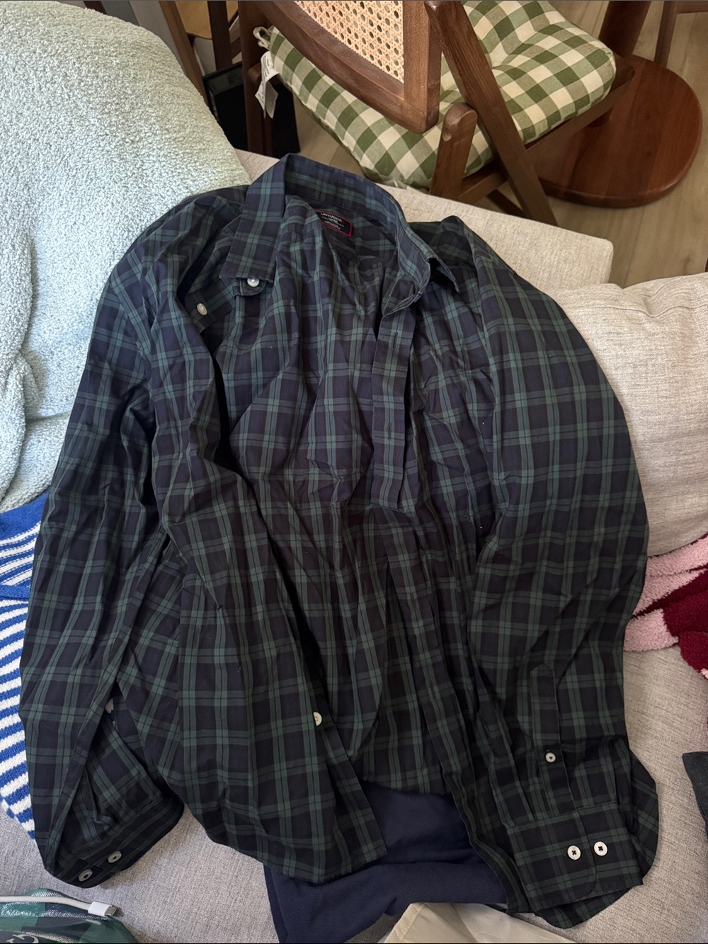 Men's Plaid Button-Up Shirt Jacket - untuckit